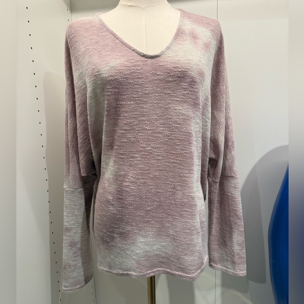 Women's Lavender Crew Neck Sweater